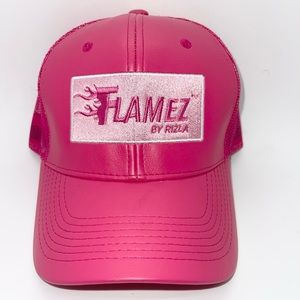 Flamez Trucker Hat (Pink)